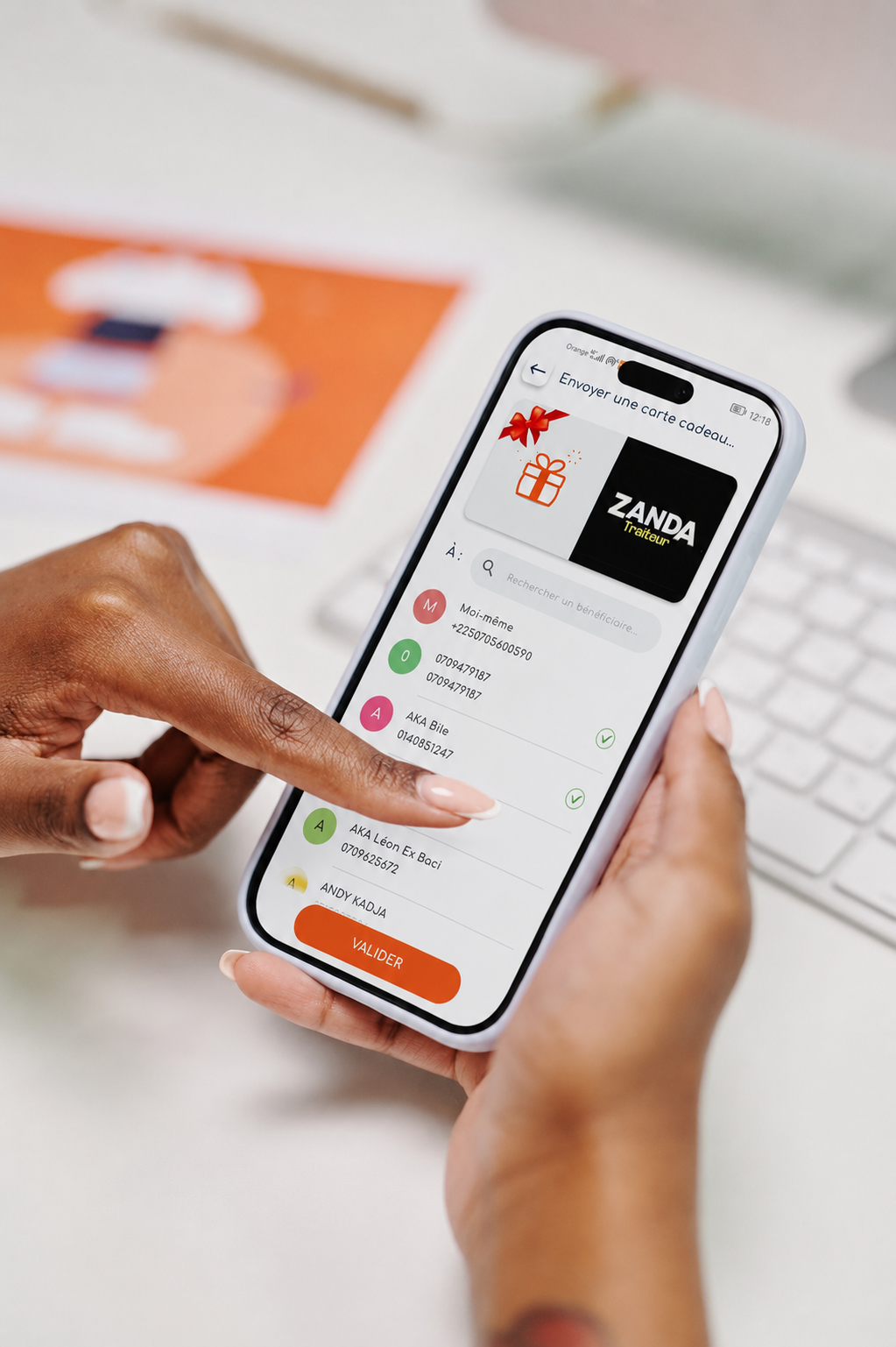 Sur votre site ou notre app